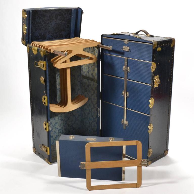Antique Wonderrobe Steamer Trunk Wardrobe Chest at 1stDibs vintage
