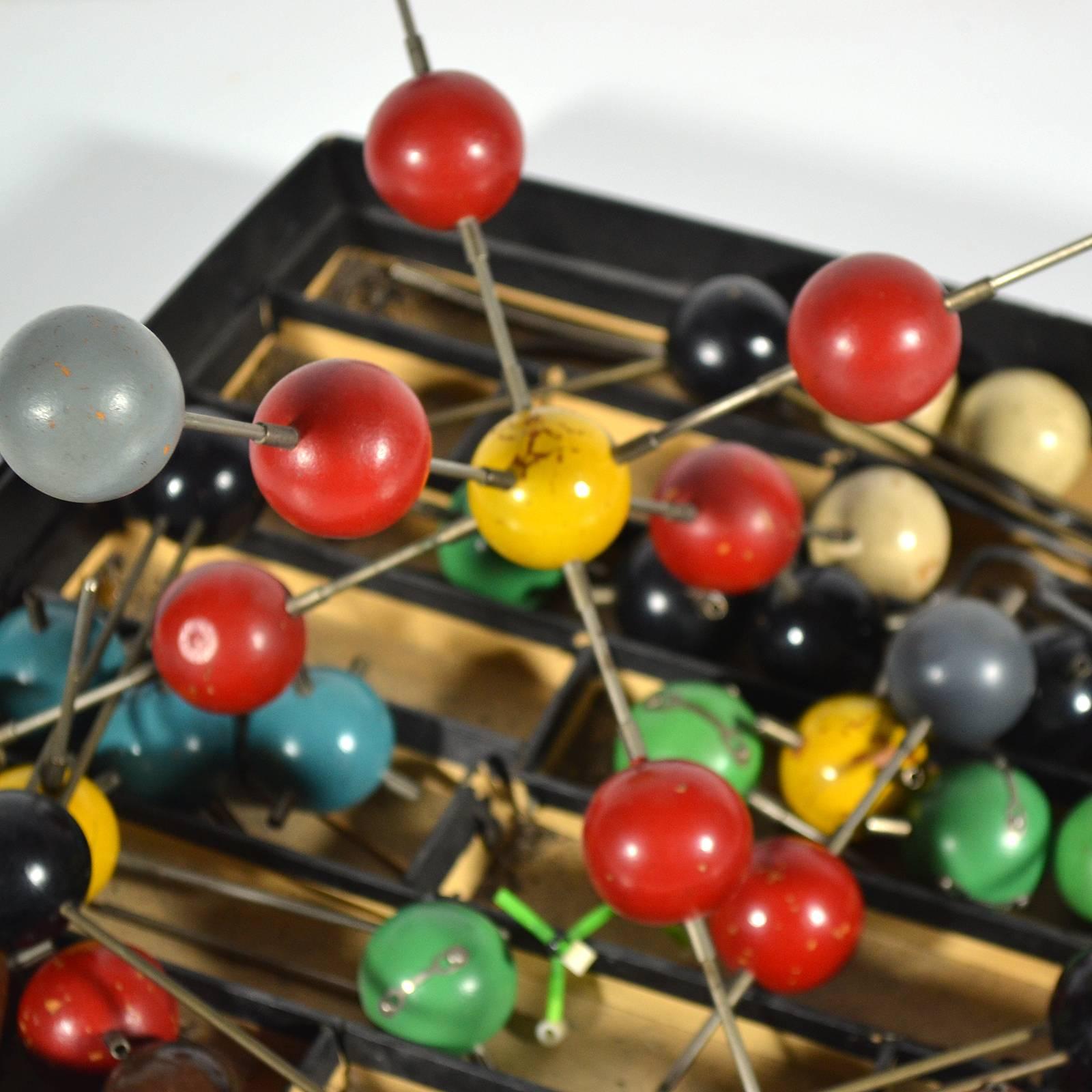 Mid-20th Century Vintage Molecular Model 1950s Atomic Educational Tool