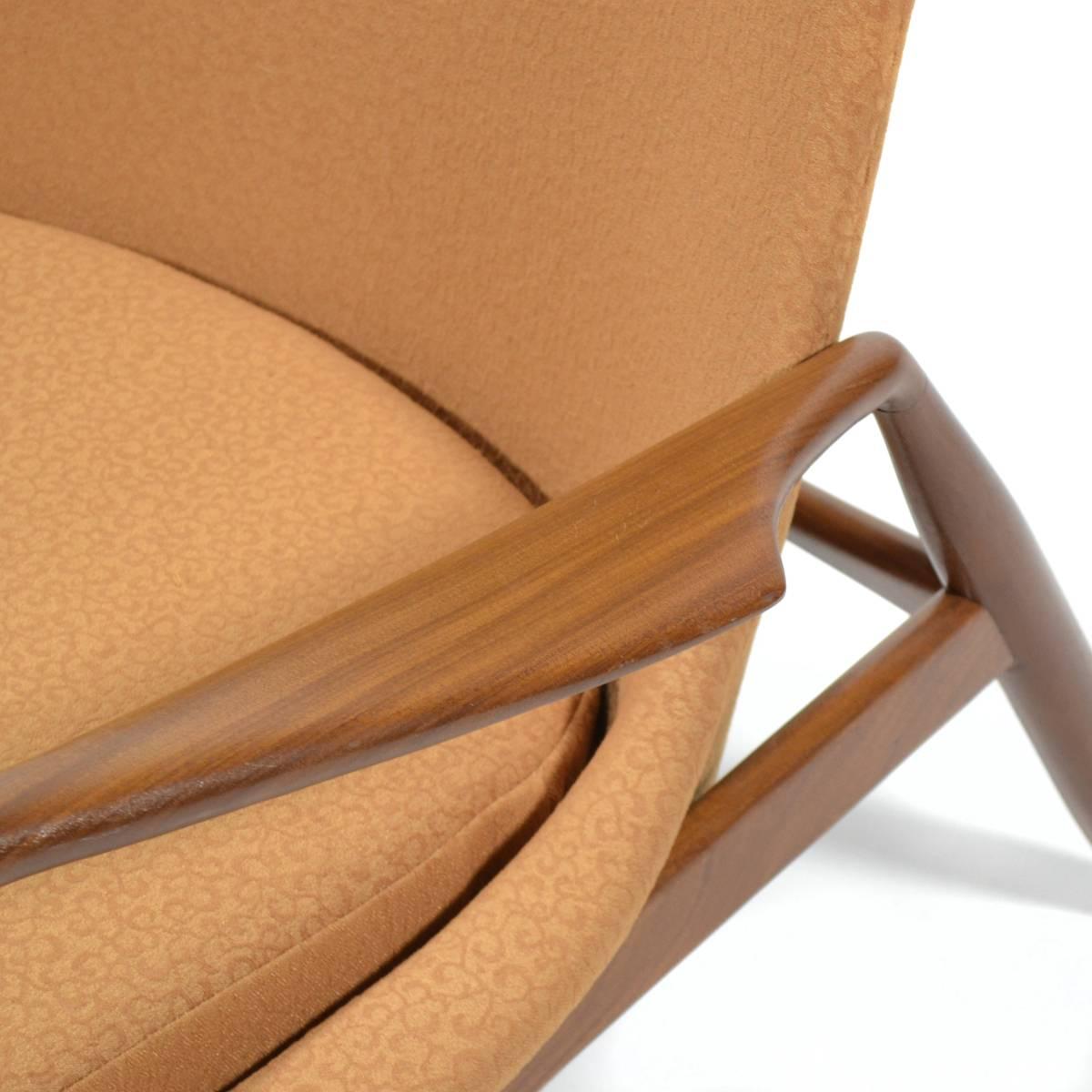 Swedish Ib Kofod-Larsen High Back Seal Chair