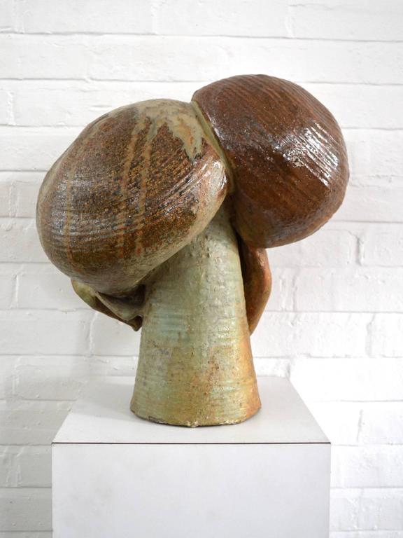 Abstract Stoneware Sculpture For Sale at 1stDibs