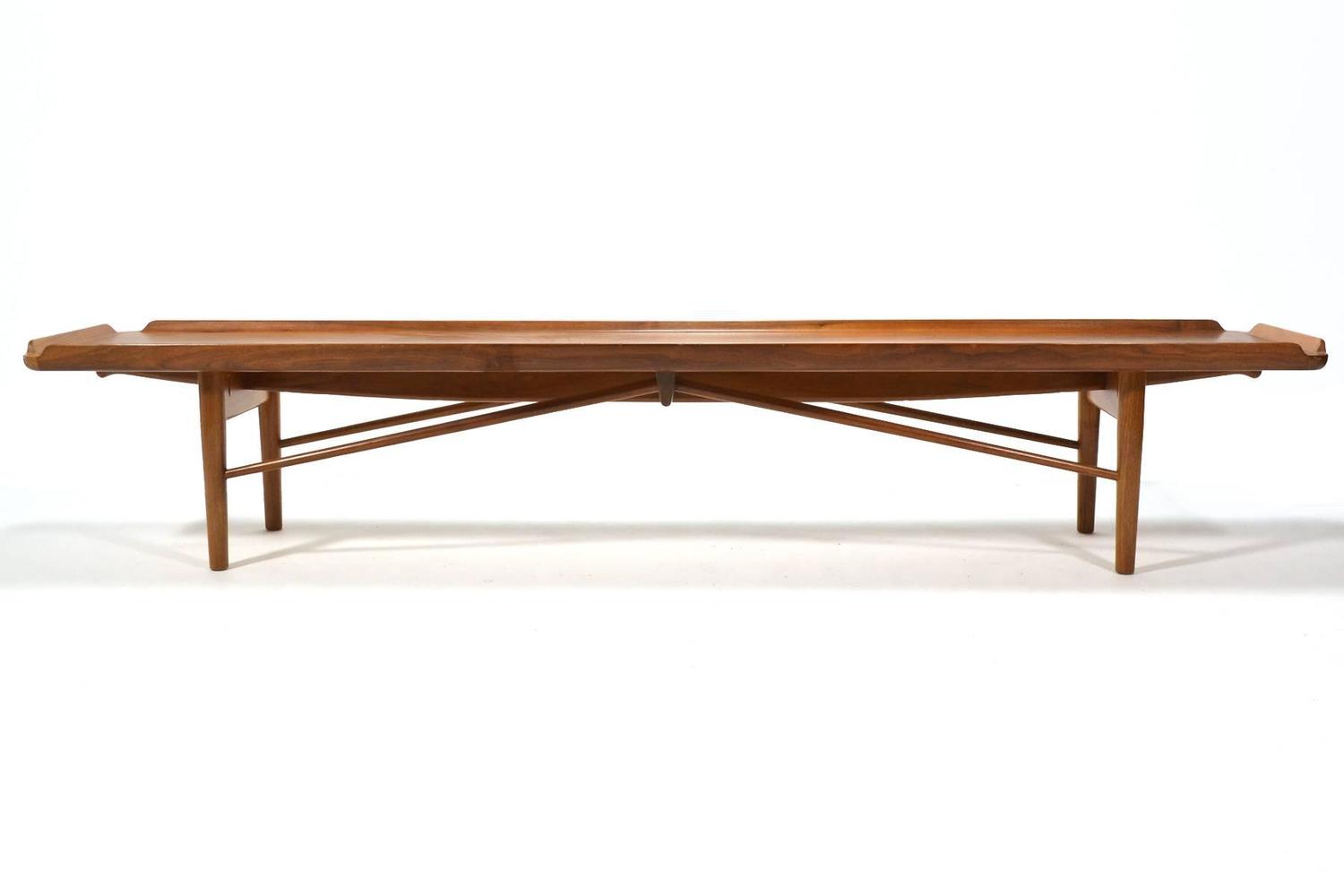 Finn Juhl Bench or Table by Baker For Sale at 1stdibs