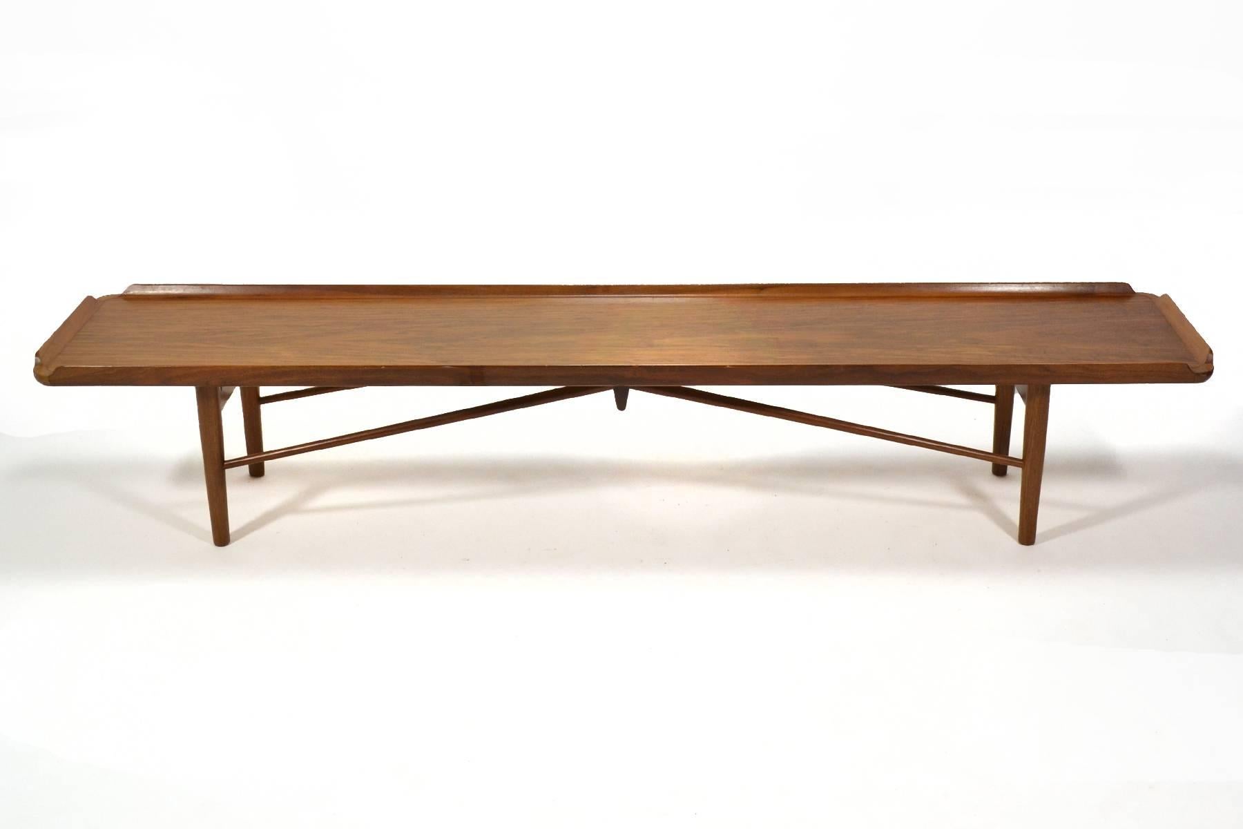 Finn Juhl Bench or Table by Baker In Good Condition In Highland, IN