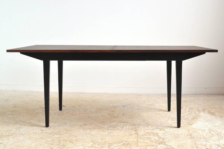 George Nelson Rosewood Dining Table And Chair Set At 1stdibs Mid Century Modern George Nelson Rosewood Dining Table And Chair Set For