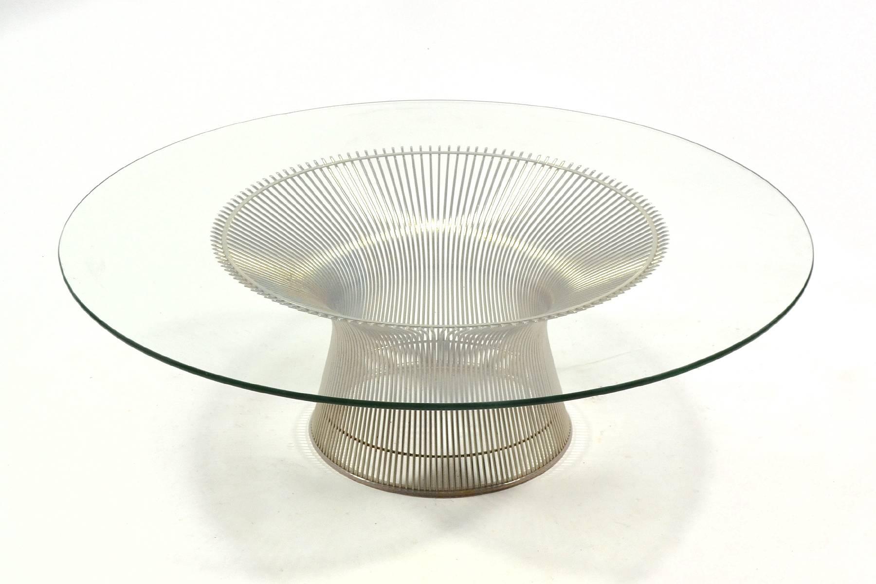 Mid-Century Modern Warren Platner Coffee Table by Knoll