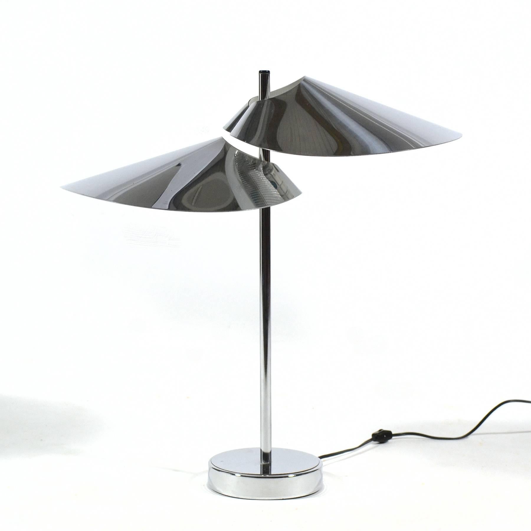 Curtis Jere Chrome Table Lamp 2