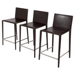 Set of Three Norma Stools by Arper