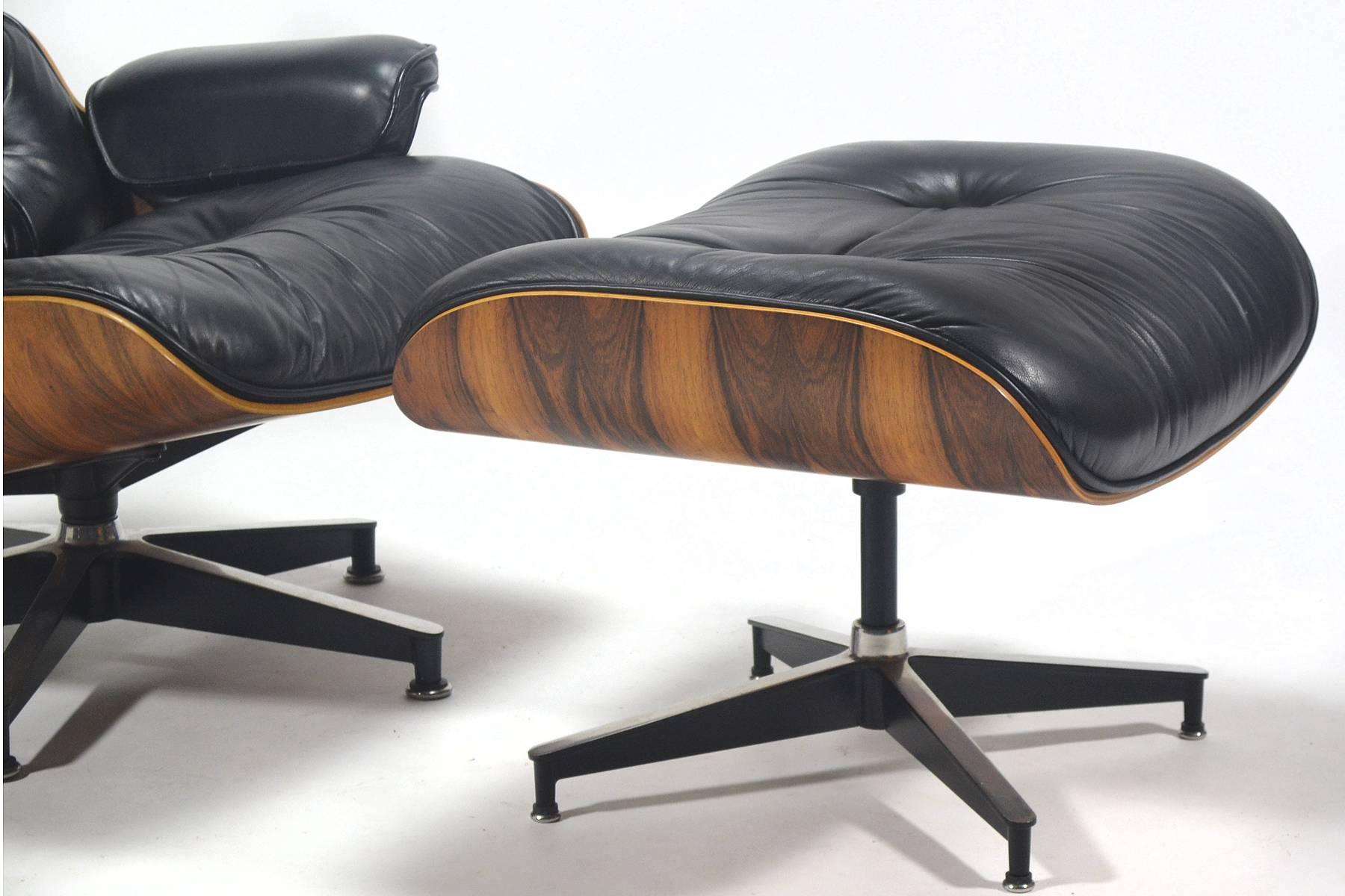 Mid-Century Modern Eames 670 / 671 Lounge Chair and Ottoman by Herman Miller