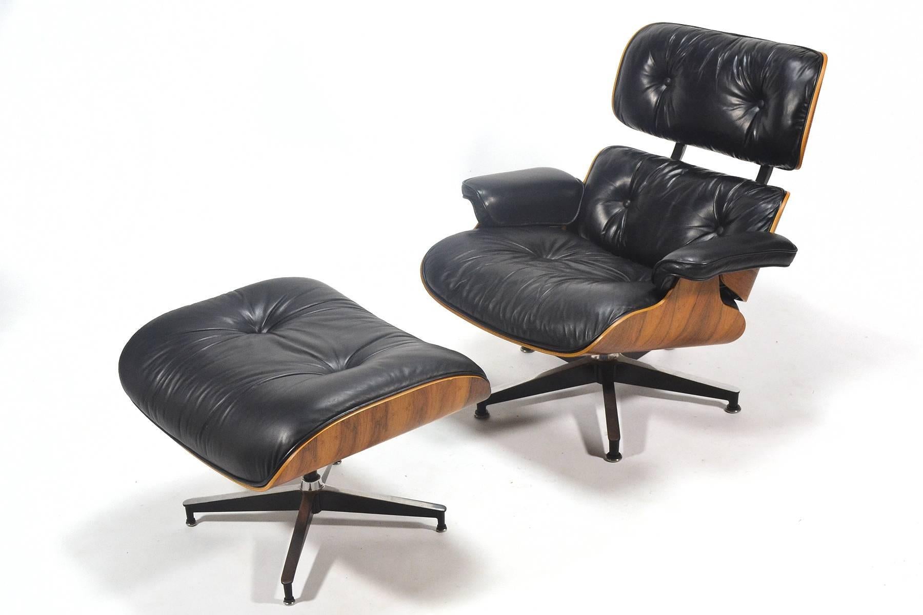 American Eames 670 / 671 Lounge Chair and Ottoman by Herman Miller