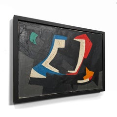 Sacha Kolin "A Family" Oil Painting 1950s