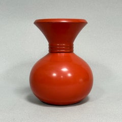 Vintage Japanese Flower Vase Negoro Lacquer