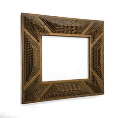 Tramp Art Picture/ Mirror Frame