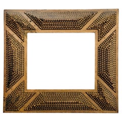 Tramp Art Picture/ Mirror Frame