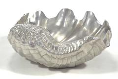 Arthur Court Oversize Clam Shell Centerpiece Bowl