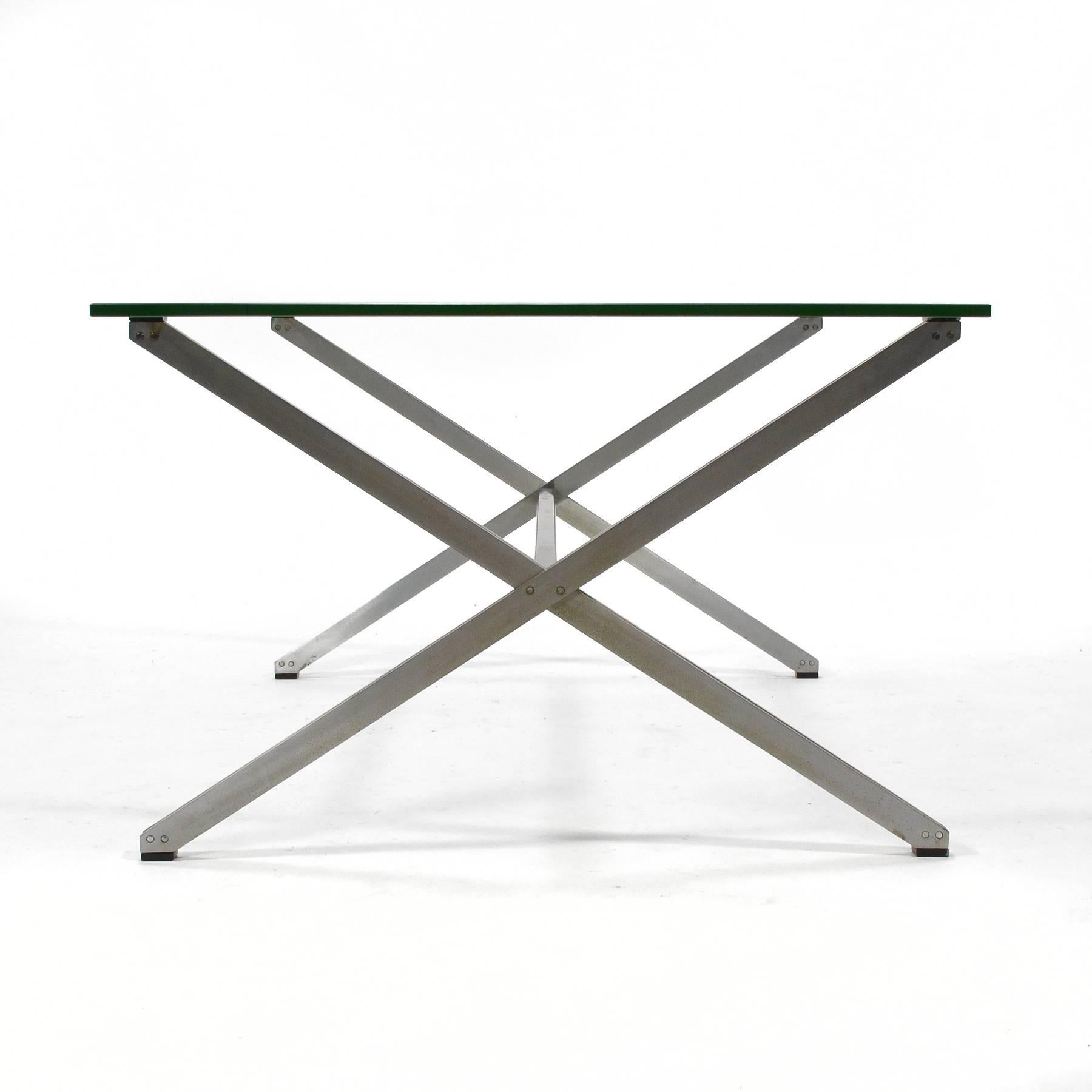 American Florence Knoll Parallel Bar Coffee Table