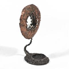 James Bearden "Lunar Bloom" Sculpture/ Mirror