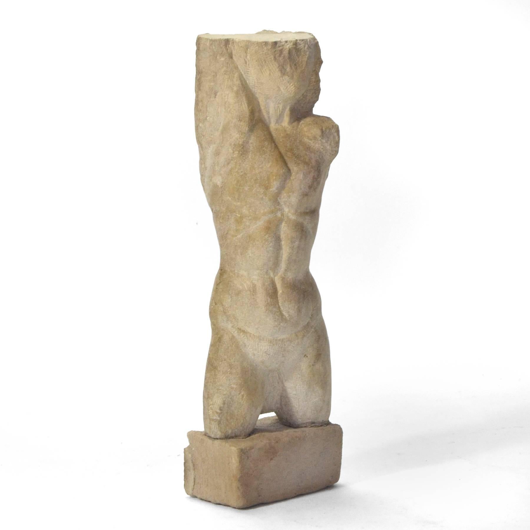 Carved Stone Torso 1