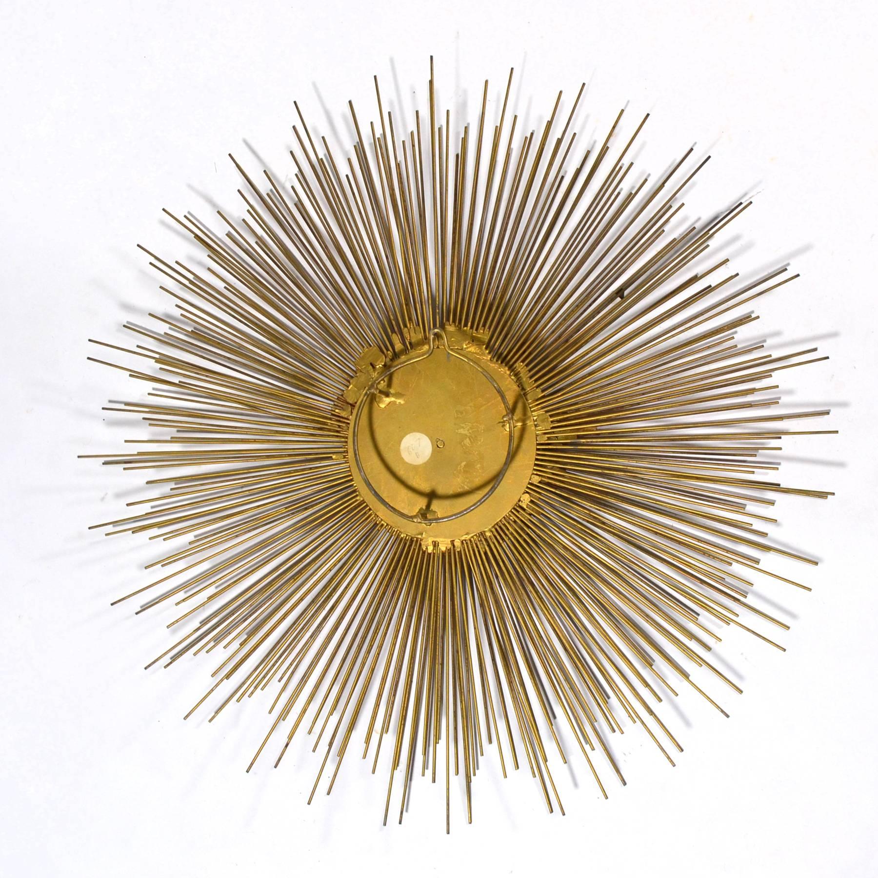 Mid-Century Modern Bruce Friedle Wire Sunburst Sculpture