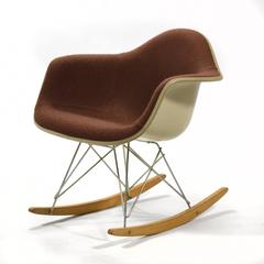 Eames "Baby Rocker" Rar by Herman Miller with Alexander Girard Upholstery