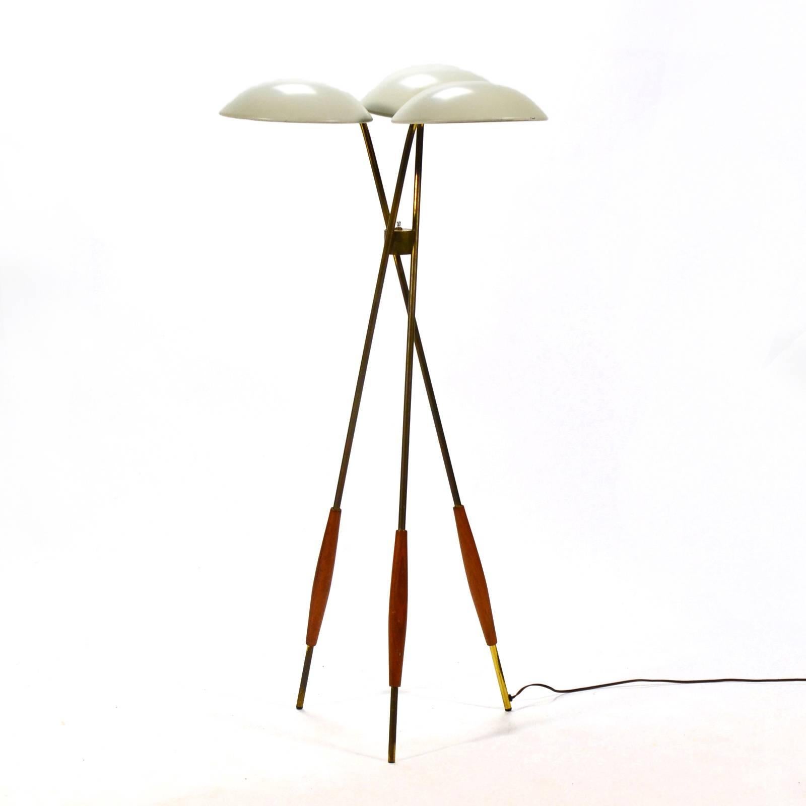 Gerald Thurston Tripod Floor Lamp by Lightolier 1