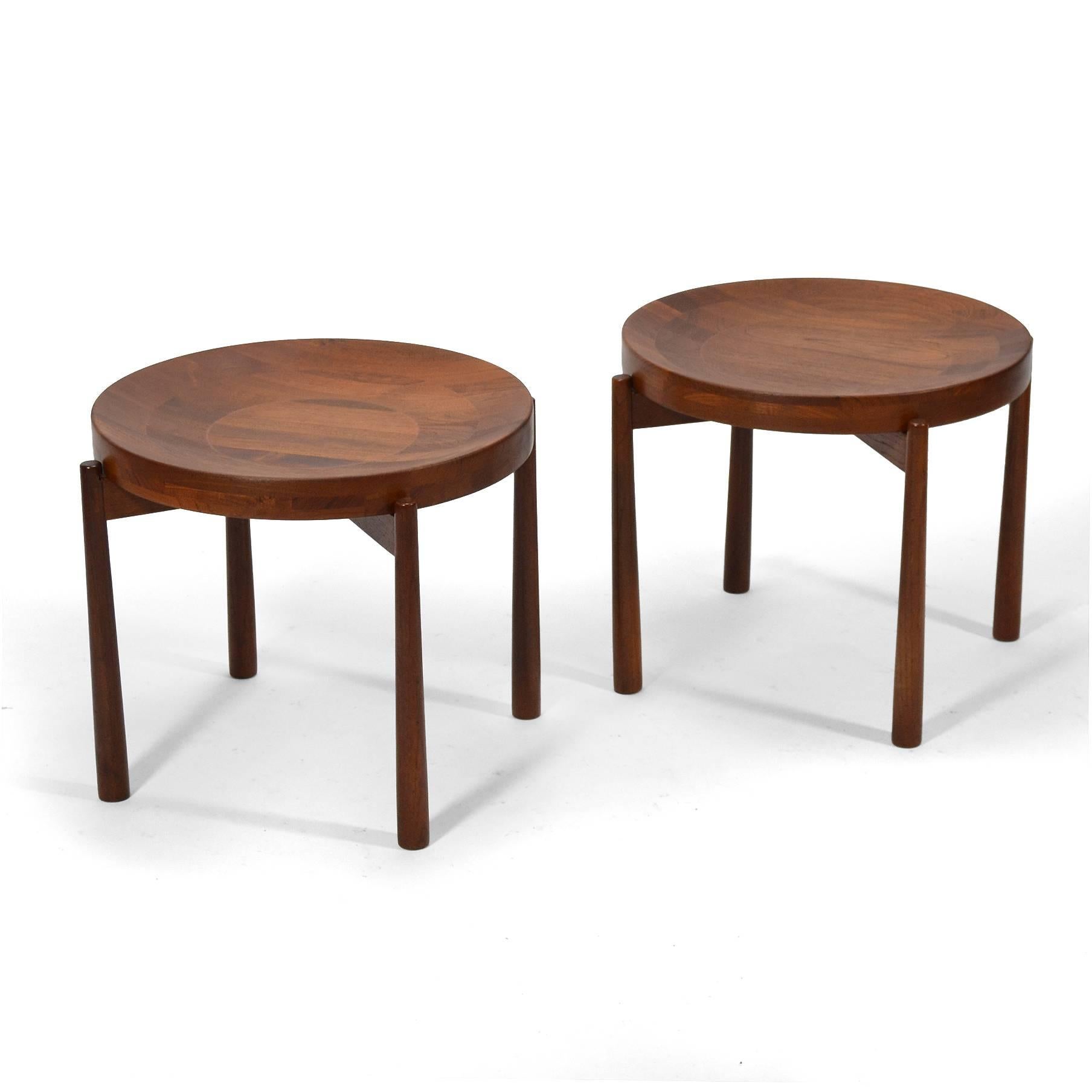 The internet is a miraculous thing, but one aspect of it is that incorrect information has a habit of taking root and refusing to go away. Such is the case for the Jens Quistgaard attribution often given these teak tables with reversible tops. We