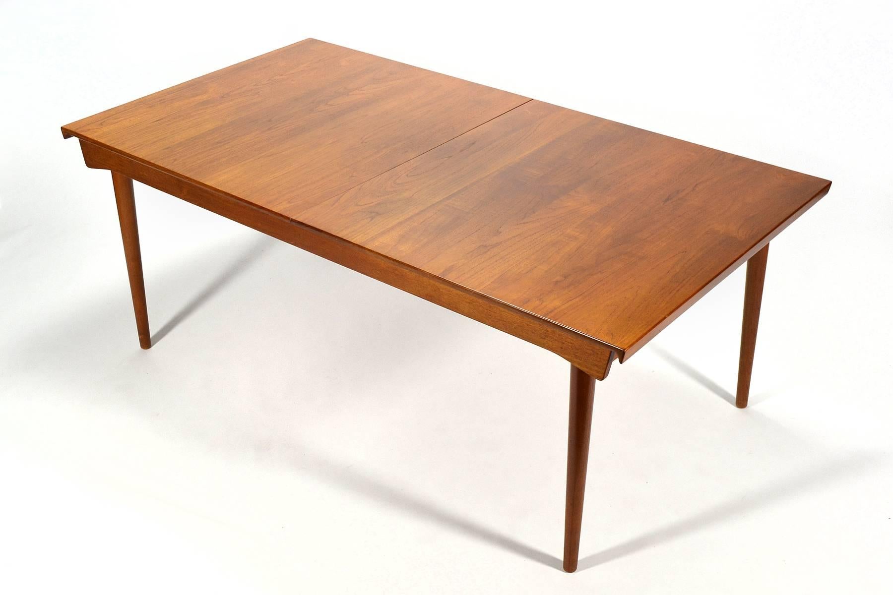 Finn Juhl Model 540 Solid Teak Extension Table 1