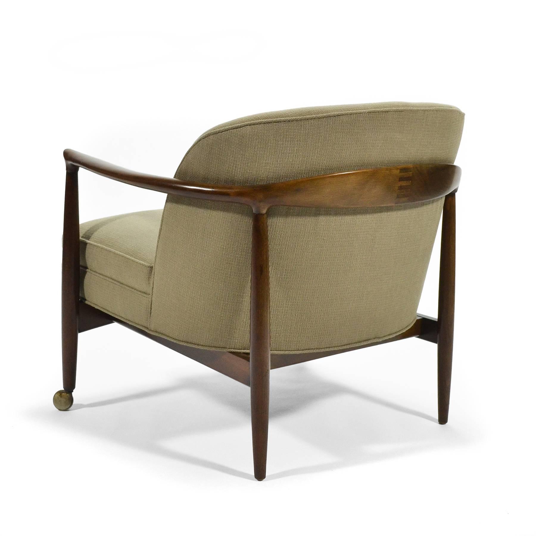 Danish Finn Andersen Barrel-Back Lounge Chairs