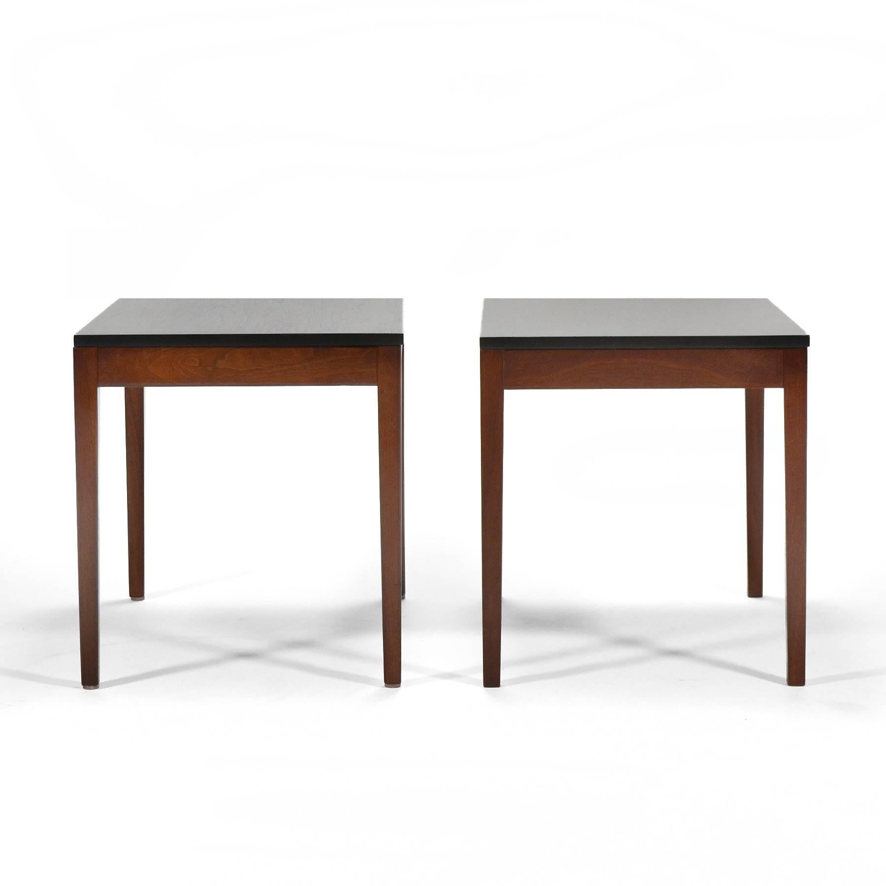 Mid-Century Modern George Nelson Pair of Side Tables by Herman Miller