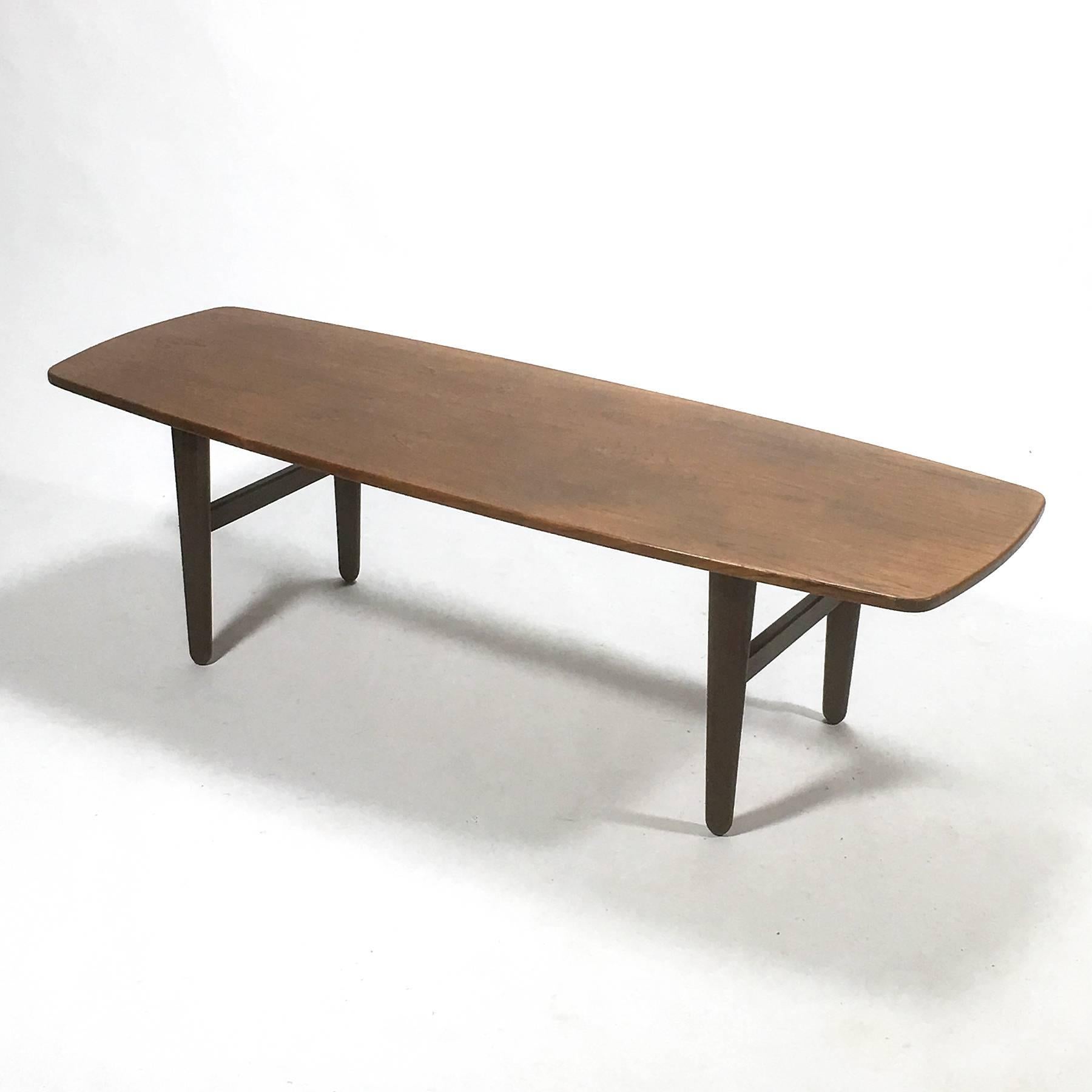 Svend Madsen Coffee Table by K. Knudsen In Good Condition For Sale In Highland, IN
