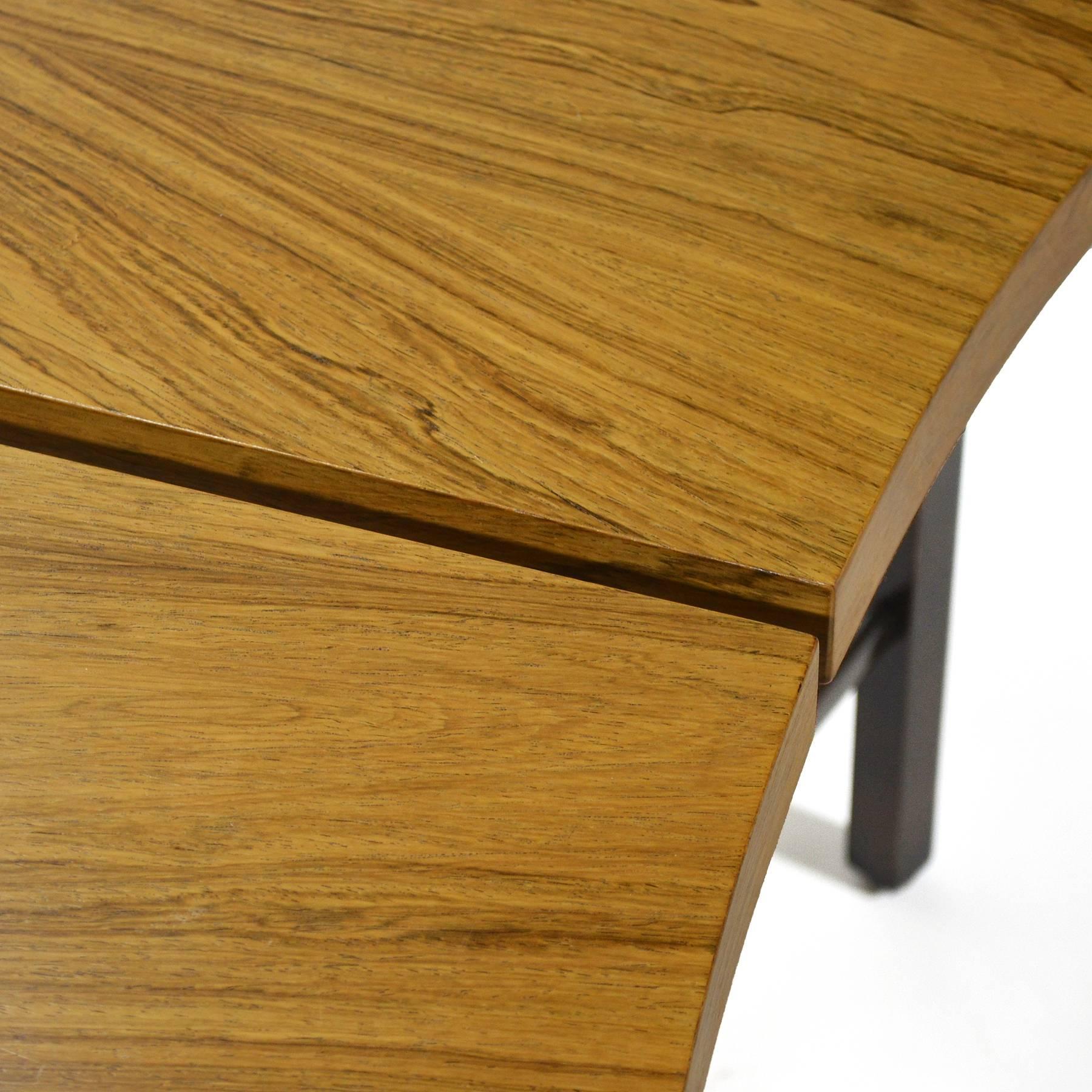 Harvey Probber Pair of Trapezoidal Side or End Tables 2