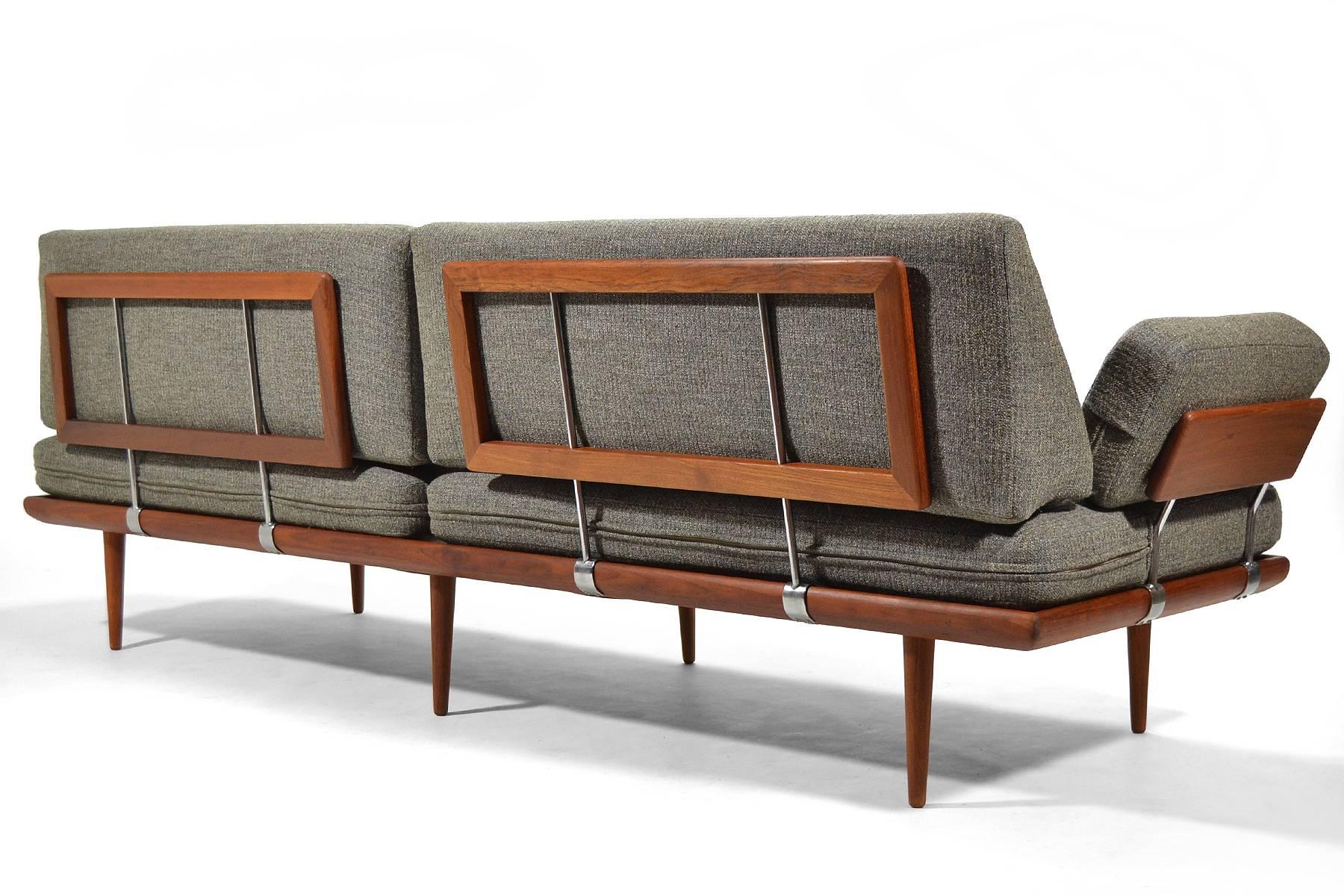 Scandinavian Modern Peter Hvidt & Orla Mølgaard-Nielsen Oversize Minerva Sofa by France & Son For Sale