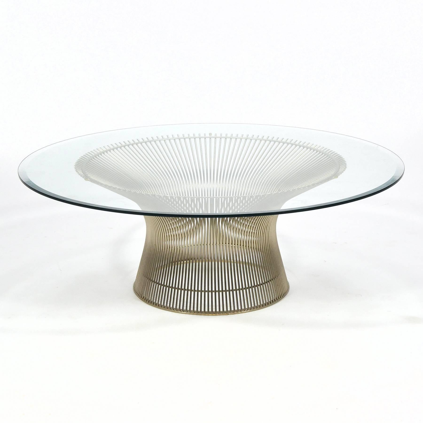 Mid-Century Modern Warren Platner Coffee Table by Knoll