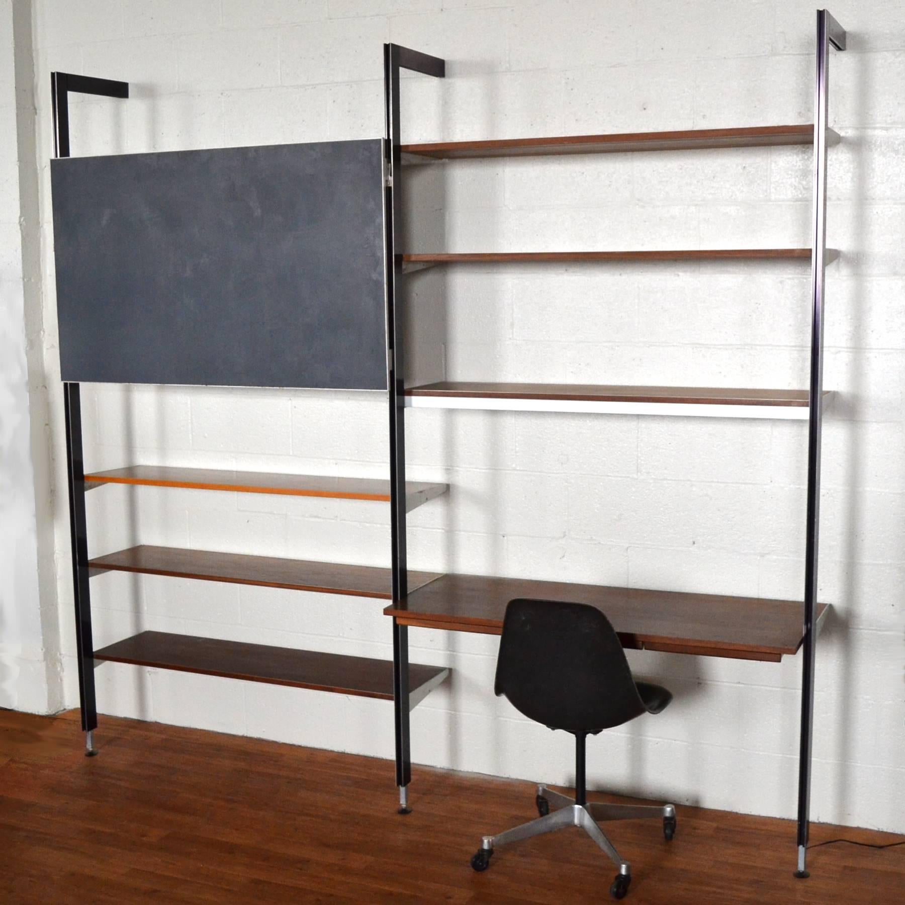George Nelson CSS Shelving Unit with Chalkboard by Herman Miller 2