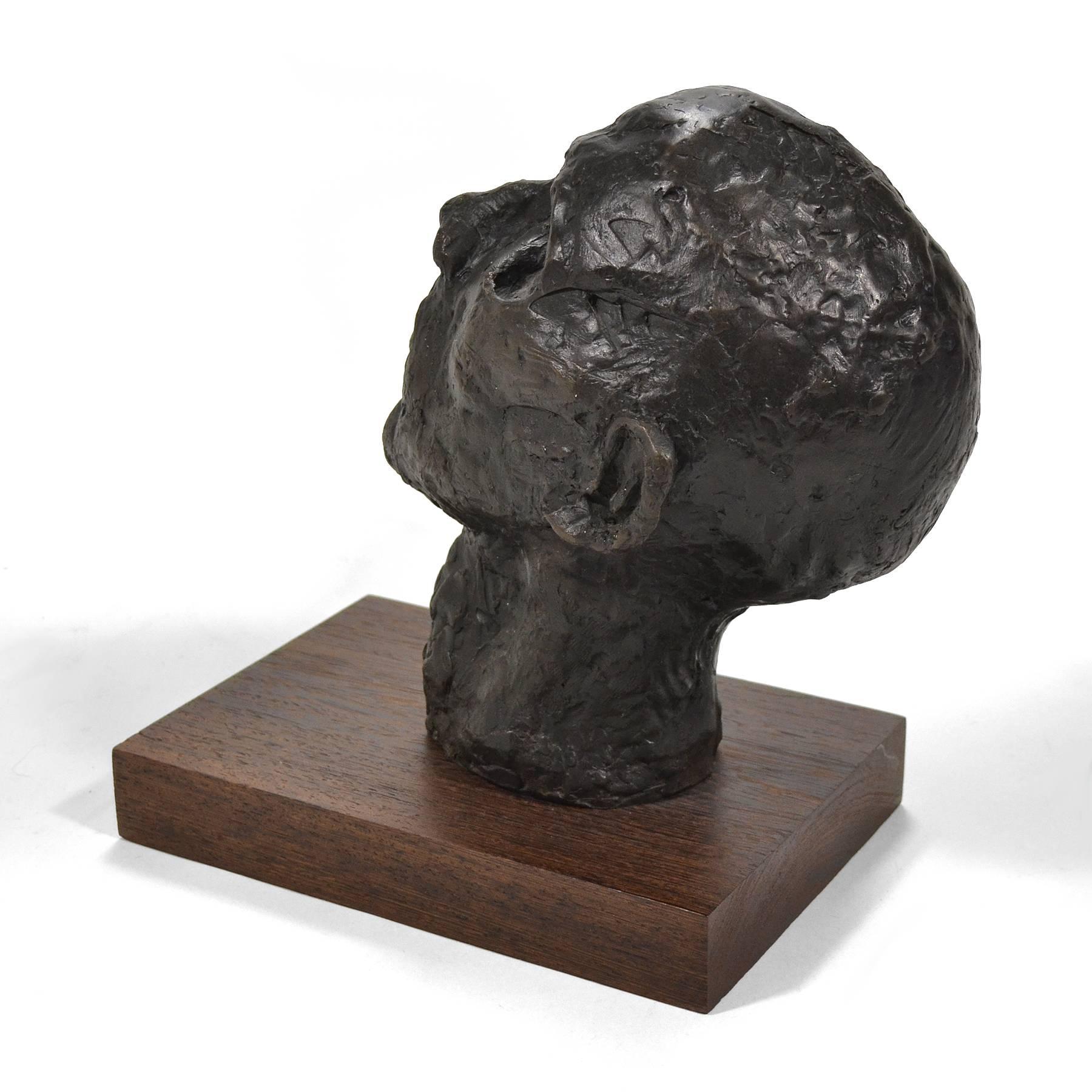American Bronze Bust or Head Sculpture
