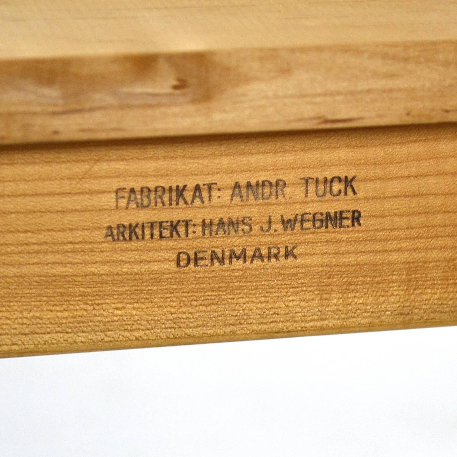 Hans Wegner AT312 Draw-Leaf Dining Table by Andreas Tuck 3
