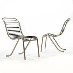 Pair of René Herbst Sandows Chairs