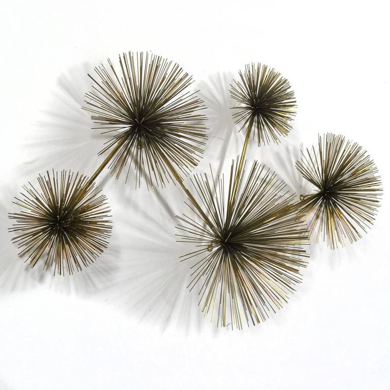 Curtis Jere FiveBurst Wall Sculpture at 1stDibs