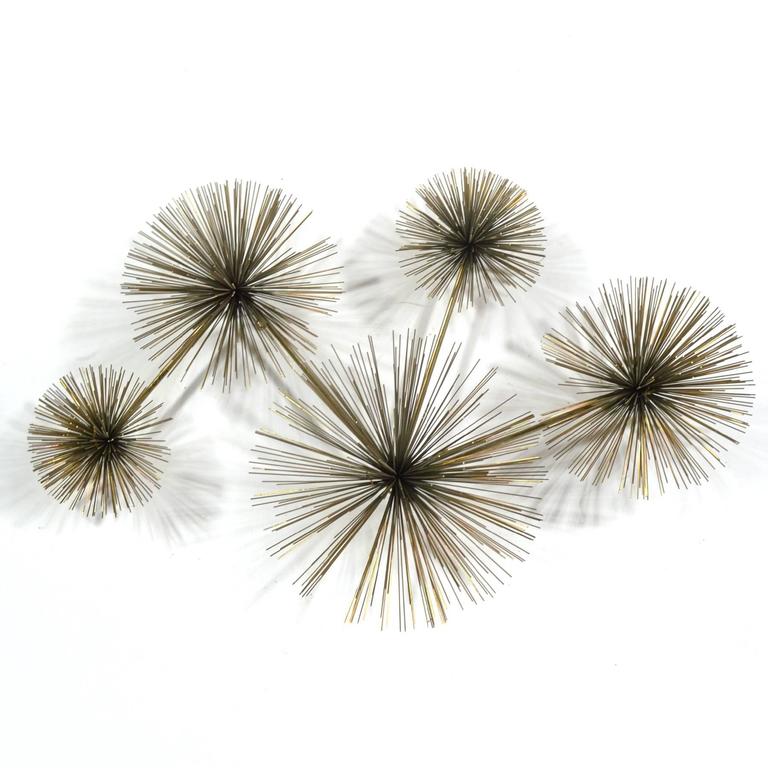 Curtis Jere FiveBurst Wall Sculpture at 1stDibs