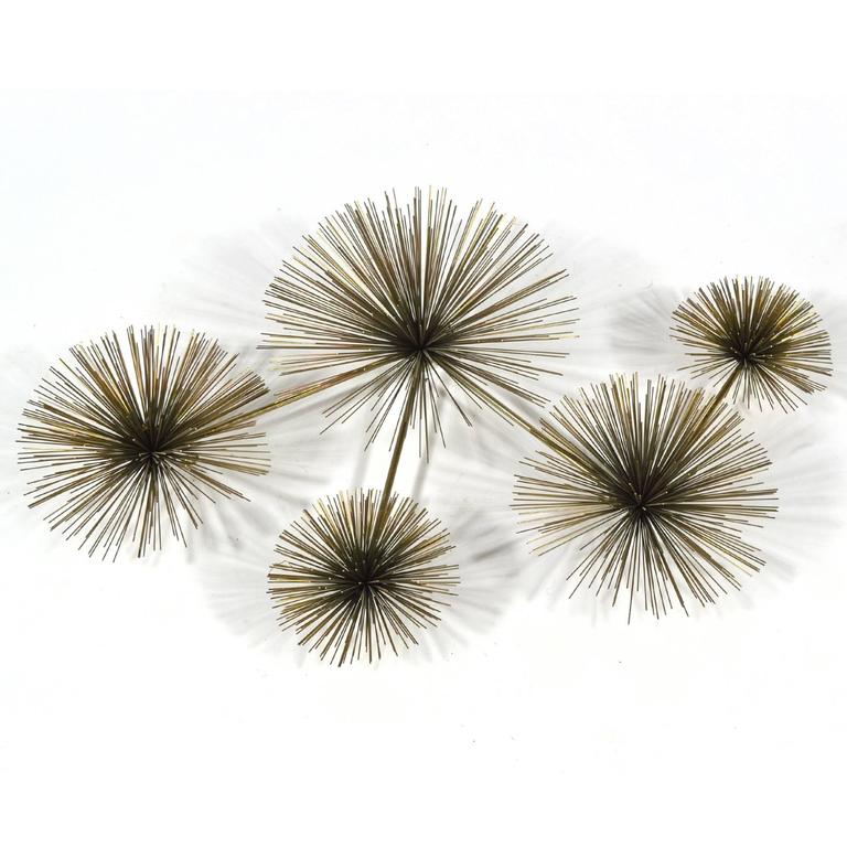 Curtis Jere FiveBurst Wall Sculpture at 1stDibs