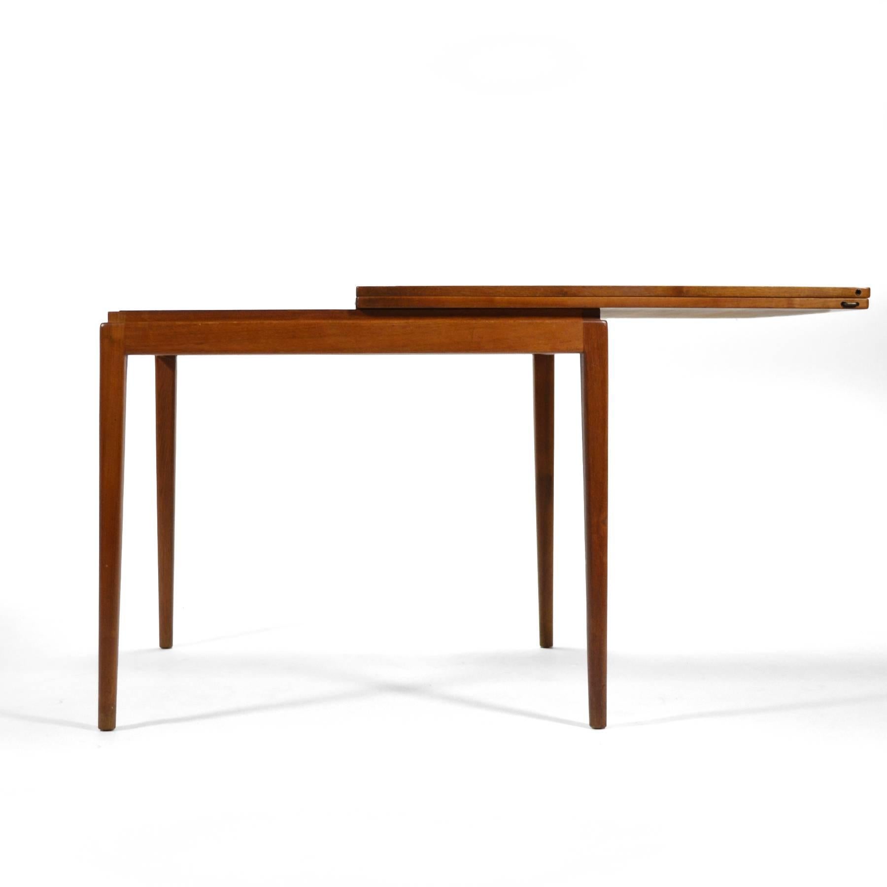 Mid-Century Modern Jens Risom Expanding Game / Dining Table