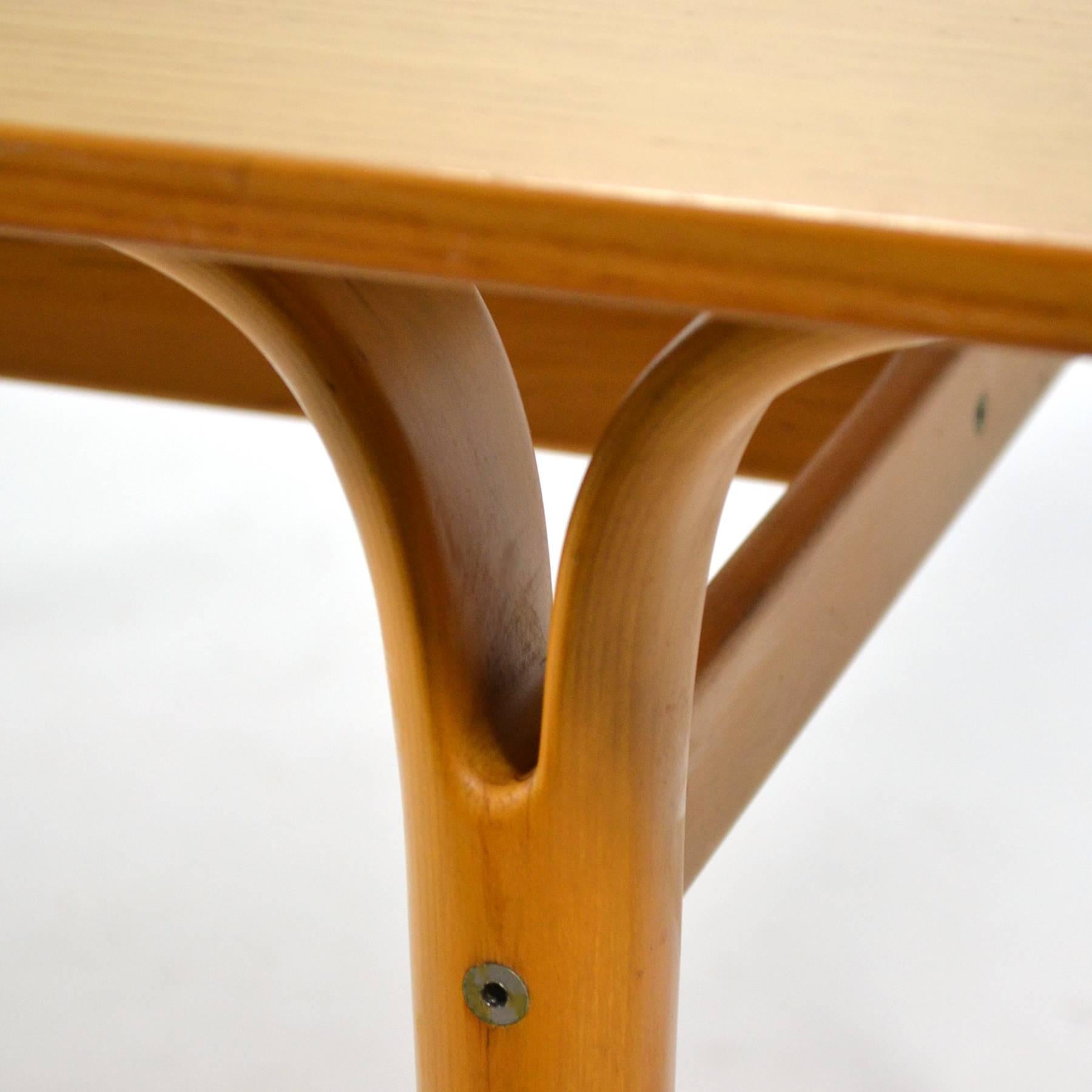 Bruno Mathsson Dining or Work Table In Good Condition In Highland, IN