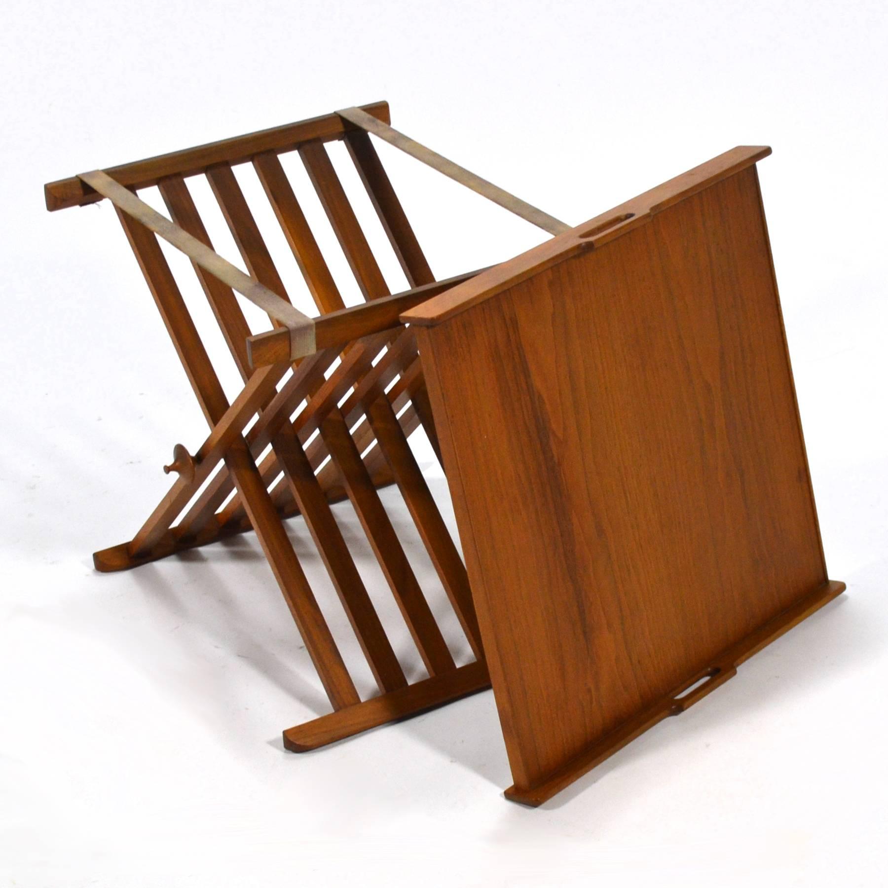 Mid-20th Century Stewart McDougall & Kipp Stewart Folding Tray Table by Directional