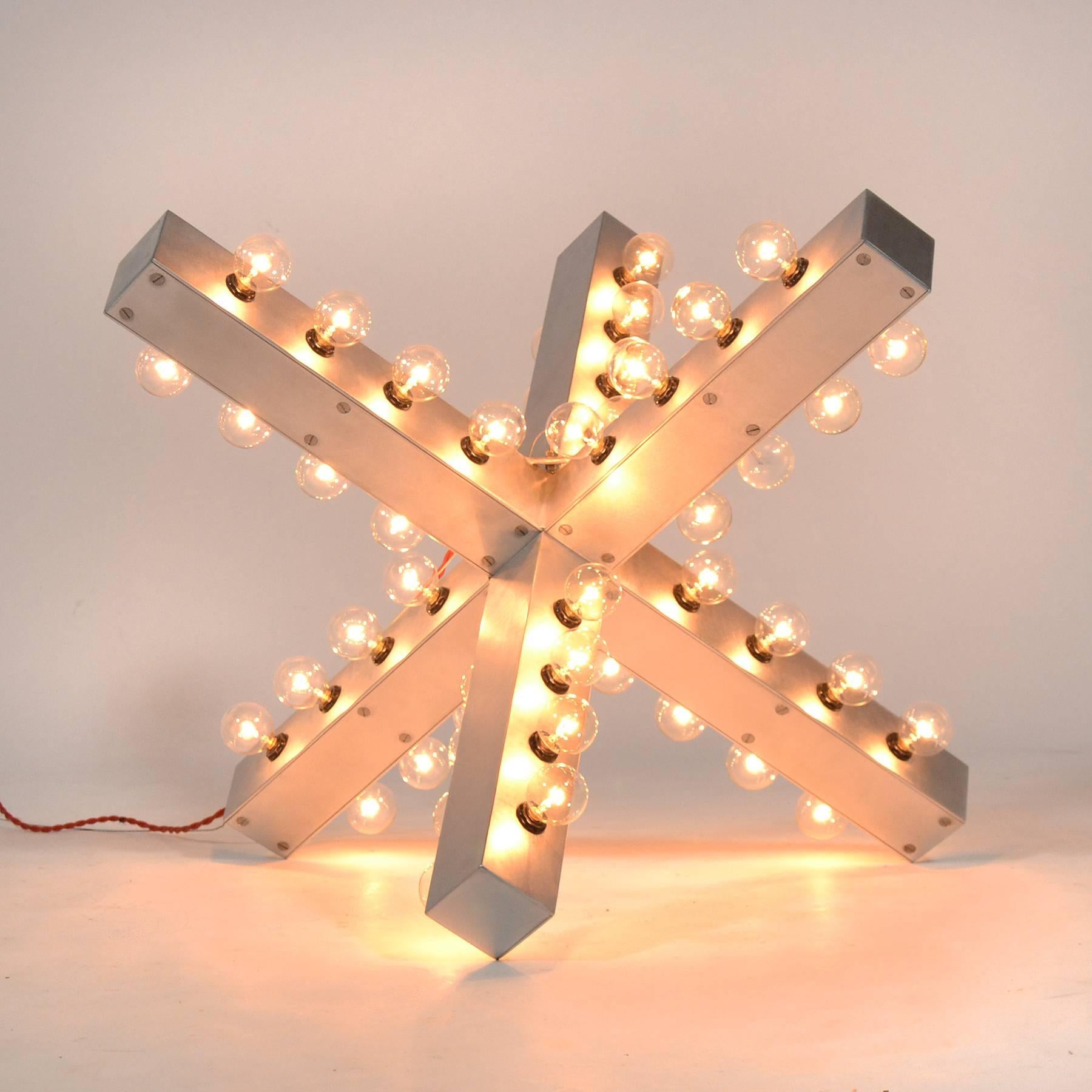 Contemporary Intersection Lamp by Downtown For Sale