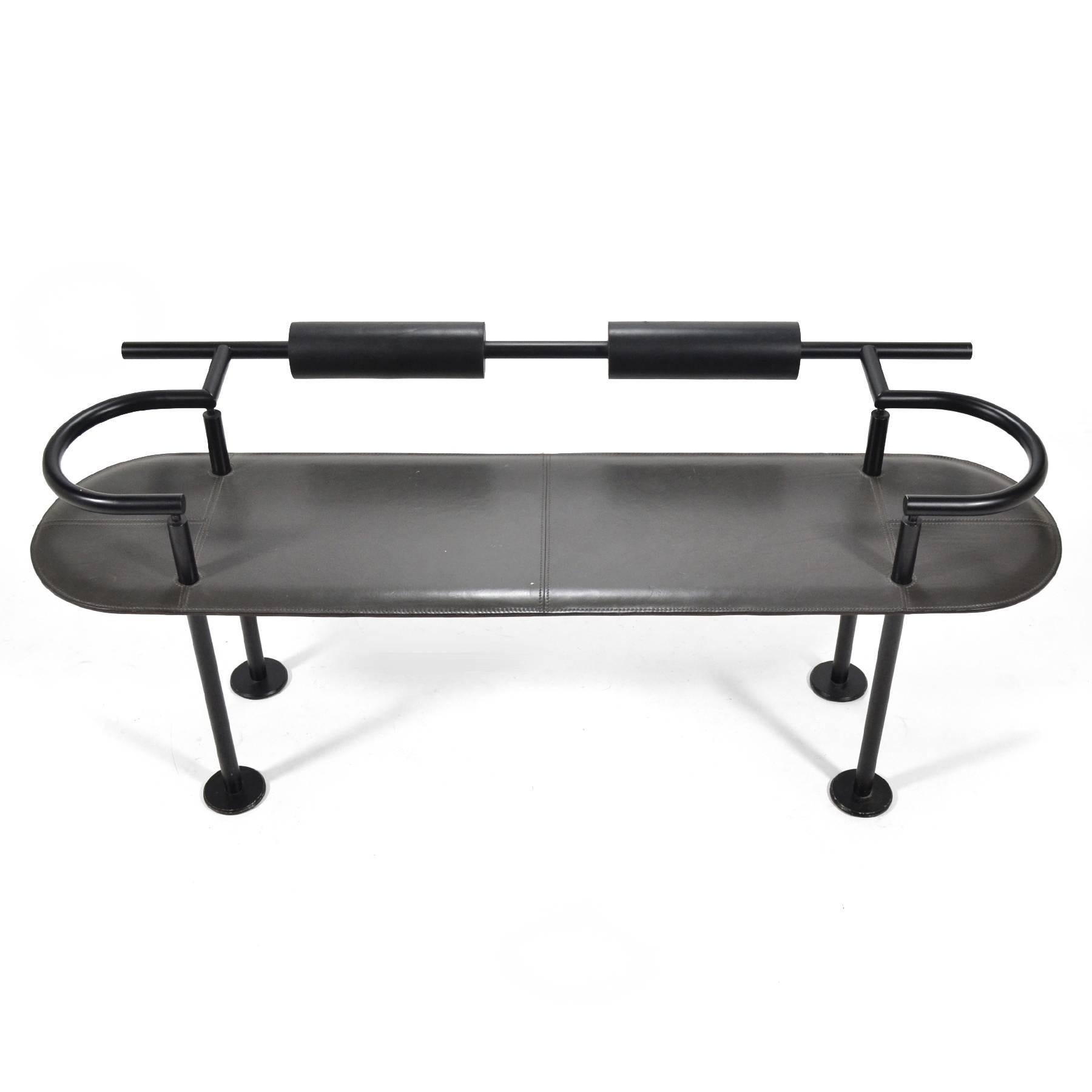 Postmodern Bench in the Manner of Ettore Sottsass 1