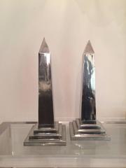 Pair of Arthur Court Obelisks