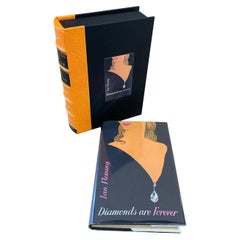 Vintage Diamonds are Forever by Ian Fleming, First Edition, Later DJ, 1956