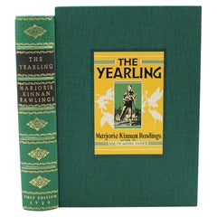 The Yearling by Marjorie Kinnan Rawlings, First Edition, 1938