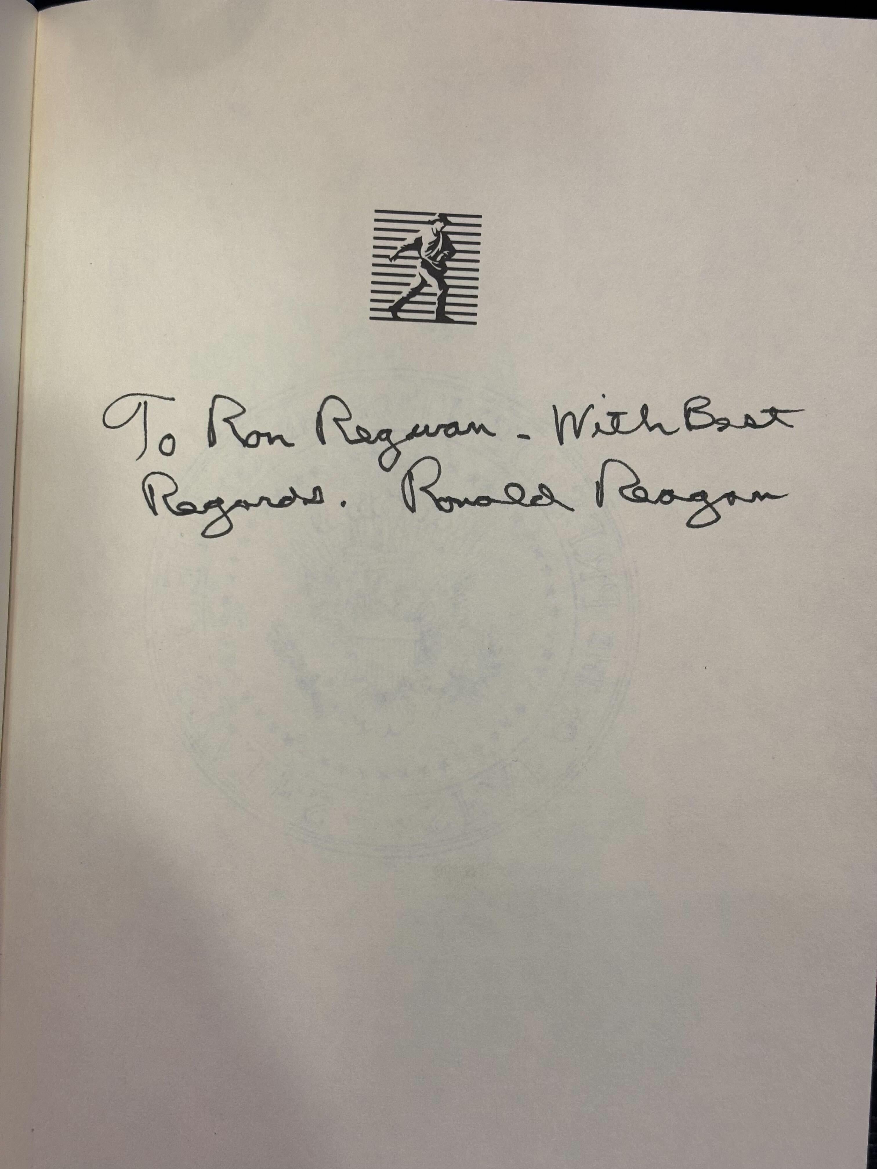 Speaking My Mind: Selected Speeches, Signed by Ronald Reagan, First Edition For Sale 6