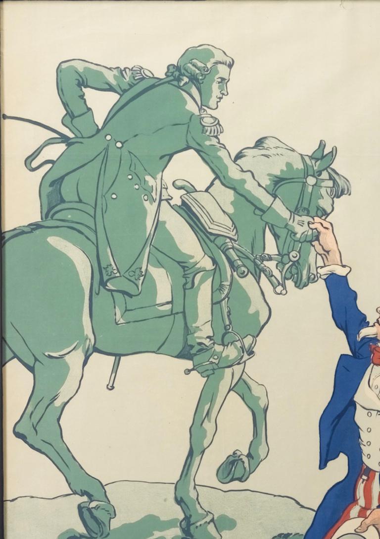 French WWI Vintage Poster by Courboin, 