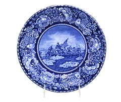 Vintage "Washington Crossing the Delaware" Decorative Plate, Rowland & Marsellus