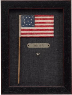 13-Star Flag Waver for the Centennial Celebration, circa 1876